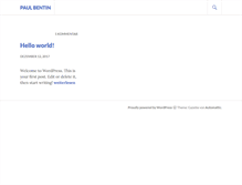 Tablet Screenshot of bentin.de